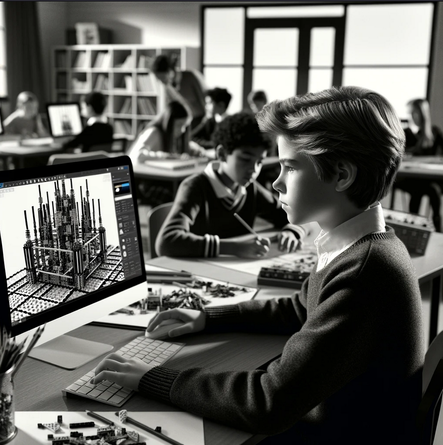 LEGO Digital: Aprendizaje Activo a Través del Diseño 3D en el Aula